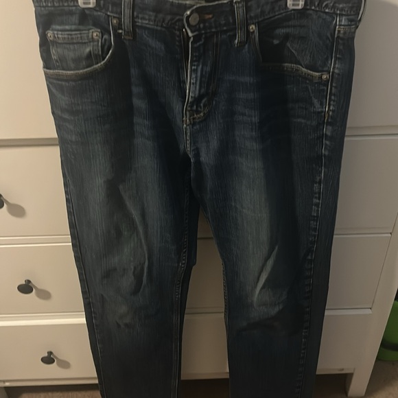 Dark dark blue banana republic jeans - Picture 5 of 5